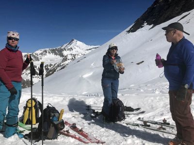 A break near the col