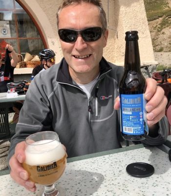 Galibier beer after the summit