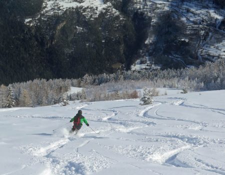 Martin makes fresh tracks in Villaroger