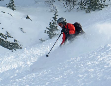 Nick in deep powder