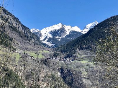 View towards La Masure